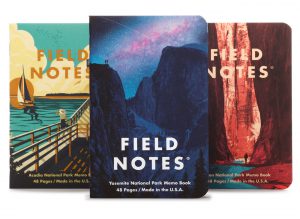Field Notes Edtition, National Parks Edition, Front illustriert,