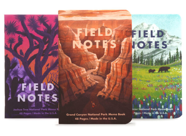 Field Notes Sommer Edition, Nationalparks, illustriertes Cover,