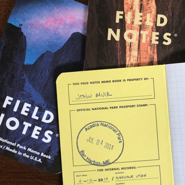 Field Notes, National Parks Edition, illustrierte Umschläge