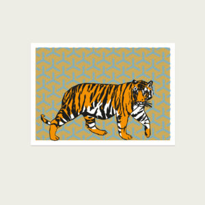 UMWERK - Tierkreiszeichen Postkarte TIGER